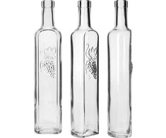 Stiklinis buteliai su kamščiu Browin 500ml