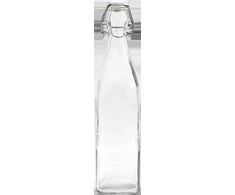 Stiklinis butelis su hermetiniu kamšteliu Browin 500ml