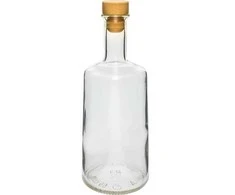 Stiklinis butelis su kamščiu BROWIN 500ml
