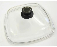 Kvadratinis, stiklinis dangtis AMT Gastroguss, 28 x 28 cm AMT E28Z1L2