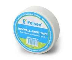 Stiklo audinio juosta FOLSEN, 48 mm x 90 m, gipso kartonui