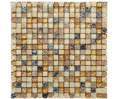 Stiklo ir akmens mozaikos plytelė Nr. 10, 30 x 30 x 0,8 cm