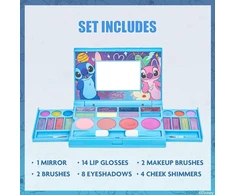 Stitch Townley Girl COSMETIC rinkinys, makiažo paletė su veidrodžiu