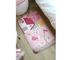Douceur Dinterieur Stof DYWANIK DO POKOJU DZIECIĘCEGO MATA RÓŻOWA PROSTOKĄTNA 45 x 75 cm