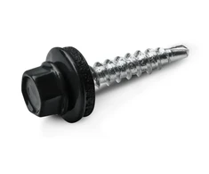 Stoginiai savisriegiai su tarpine OD-48028T9005, 4,8 x 28 mm, cinkuoti, 250 vnt.