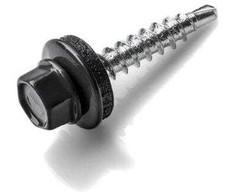 Stoginiai savisriegiai, ZN su tarpine, 4,8 x 35 mm, RAL 6020, 250 vnt.