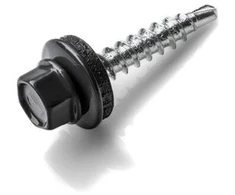 Stoginiai savisriegiai, ZN su tarpine, 4,8 x 28 mm, RAL 3011, 250 vnt.