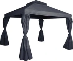 Stogo audinys pavėsinei DU063B 3x3m pilkas