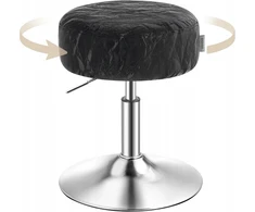 STOOL CHAIR MAKEUP taburetė MIGAMOJOJE MODERNINĖ JUODA