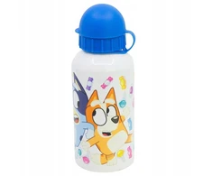 Stor Aluminiowy bidonas su Bluey ir Bingo motyvais, 400ml