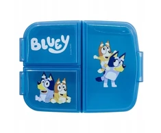 Stor Bluey maisto dėžutė su skyreliais vaikams į mokyklą