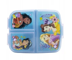 Stor Dėžutė maistui su 3 skyreliais Disney Princesės
