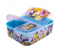 Stor Dėžutė maistui su 3 skyreliais Disney Princesės