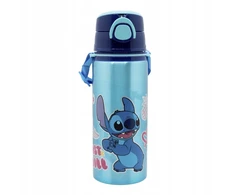 Stor Disney Stitch - Aluminum Vanduo Bottle with Straw and Strap 730 ml