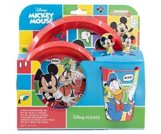 Stor MICKEY MICKEY MOUSE vakarienės rinkinys dėžutėje