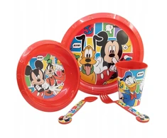 Stor MICKEY MICKEY MOUSE vakarienės rinkinys dėžutėje