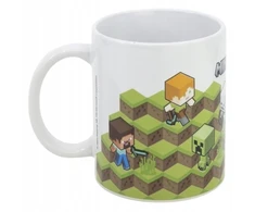 Stor Minecraft Keraminis puodelis su rankena "2" 330ml