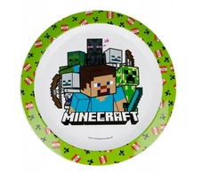 Stor Minecraft lėkštė, žalia