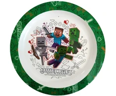 Stor Minecraft vaikiškų dubenėlių ir lėkščių rinkinys puikiai tinka dovanai