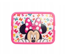 Stor Plastová úložná krabice Minnie Mouse - víko na zacvaknutí, 23 l, 03316