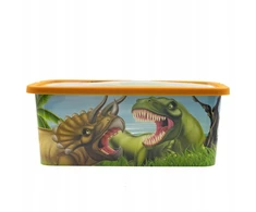 Stor Pojemnik na zabawki Pudełko do przechowywania su dangteliu Dinozaury