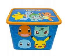 Stor Pojemnik na Žaislai Organizer Skrzynia Pudełko su Przykrywką Pokemon 23 L