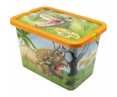 Stor Pojemnik plastikowy Dinozaur Range 7 L