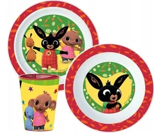 Stor RABBIT BING SULA mikrobangų pusryčių rinkinys