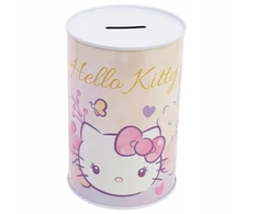 Stor SKARBONKA dla dziecka metalo sp. nieotwierana Hello Kitty 10x15 cm