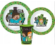 Stor Sl Minecraft pusryčių indų vakarienės rinkinys