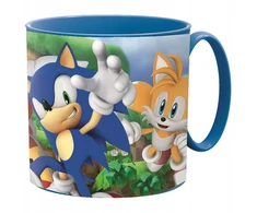 Stor SONIC HEDGEHOG THE HEDGEHOG mikrobangų puodelis 265 ml