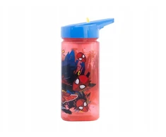 Stor Spiderman bidonas be Bpa, 510ml, su šiaudeliu