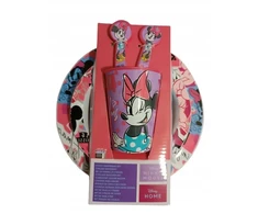 Stor Vaikiškas rinkinys Peliukas Mikis lėkštė, puodelis, dubuo, stalo įrankiai, Disney