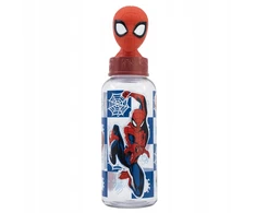Stor - Vanduo Bottle w/3D Figurine 560 ml - Spider-Man (088808723-74859)