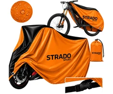 Strado Dviračio dangtis motociklo paspirtukas vandeniui atsparus UV su užtrauktuku XXL 200x110x70