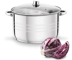 STRAIGHT POT II Plieninis INDUKCINIS Gastronominis dangtis DIDELIS Tadar 17L