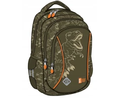 St.Right Mokyklinė kuprinė St. Right T-Rex Junior, 20L, ruda