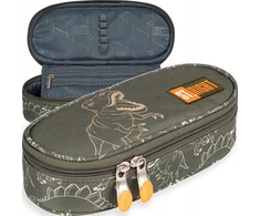 St.right T-rex Pc01 4039 mokyklinė dėklo su atvartu