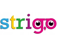 Strigo 24 spalvų pieštukinės kreidelės, trikampės