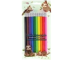 Strigo Automatinės kreidelės vaikams, 10 spalvų, keičiamas grafitas