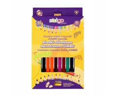 Strigo Jumbo trójkątne kredelės 12 vnt.