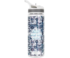 Strigo sportinis gertuvė 600ml robotų dizainas