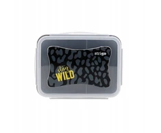 Strigo "stay Wild" maža dėžutė maistui, juoda