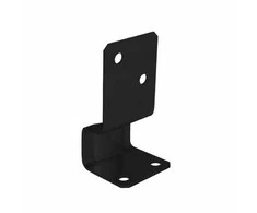 Stulpelių pagrindas Grundline 70x70x142x3mm juodas