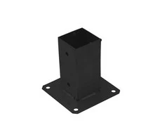 Stulpelių pagrindas Grundline 71x150x1.8mm juodas