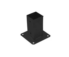 Stulpelių pagrindas Grundline 91x150x1.8mm juodas