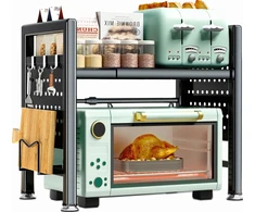 Stumdomoji VIRTUVĖS MIKROBANGŲ KROSNELĖS RANKENA, Juodas PLIENAS 30KG