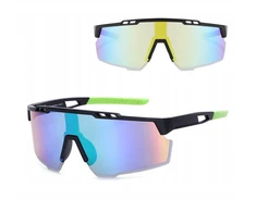 Stylion Sportiniai akiniai nuo saulės su Uv400 filtru, veidrodiniai, dviračių, su dėklu