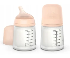 SUAVINEX buteliukas ZERO ZERO 180ml x2 Adaptable Flow (A)