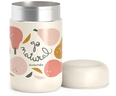 SUAVINEX Go Natural plieno pietų termosas 400 ml